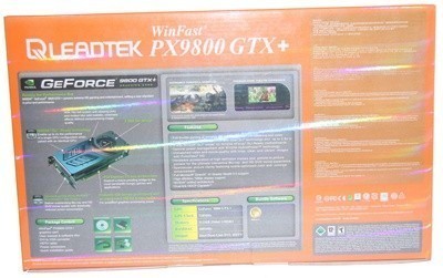 Leadtek WinFast PX9800GTX+ 512MB Graphics Card