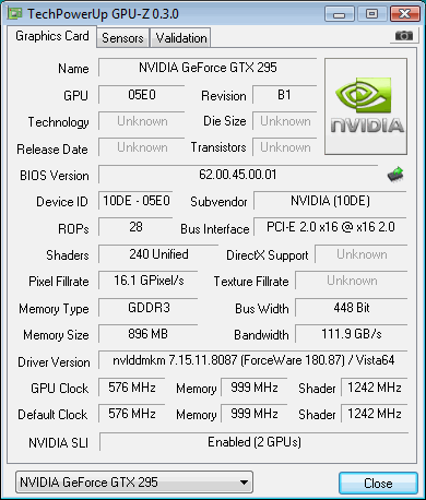 Gainward's GeForce GTX 295 Reviewed