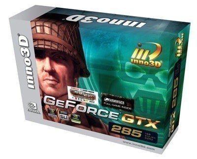 Inno3D GeForce GTX 285 Overclock Graphics Card