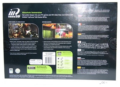 Inno3D GeForce GTX 285 Overclock Graphics Card