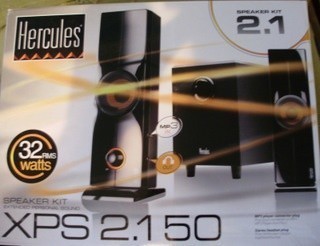 Hercules XPS 2.150 Multimedia Speaker System