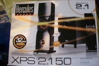 Hercules XPS 2.150 Multimedia Speaker System
