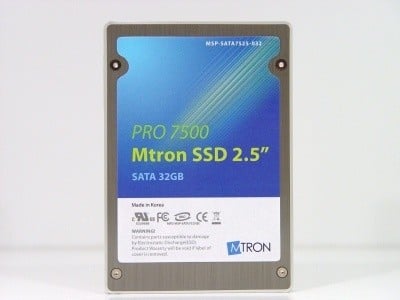 Mtron PRO 7500 2.5 inch SLC SSD