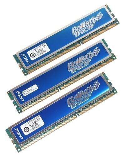 Crucial Ballistix Tracer PC3-12800 6GB Kit