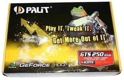 Palit GeForce GTS 250 2GB Graphics Card