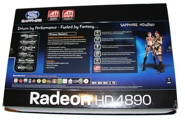 Sapphire Radeon HD 4890 1GB Graphics Card
