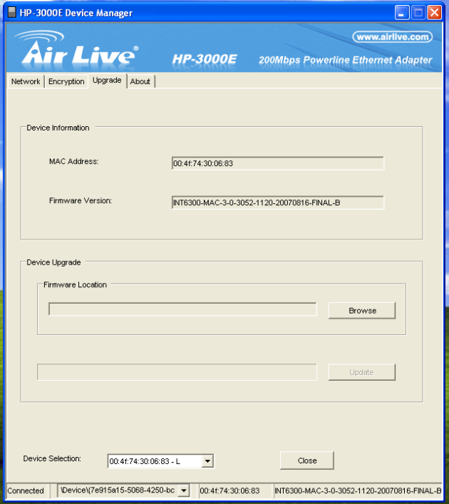 Air Live HP-3000E Power Line Adapter Kit