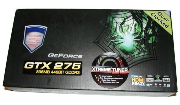 Galaxy GTX 275 Overclocked Graphics Card