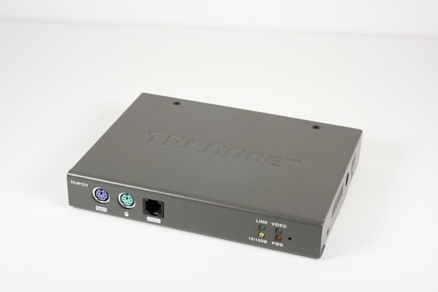 TRENDnet TK-IP101 KVM IP Switch with TK-423K KVM