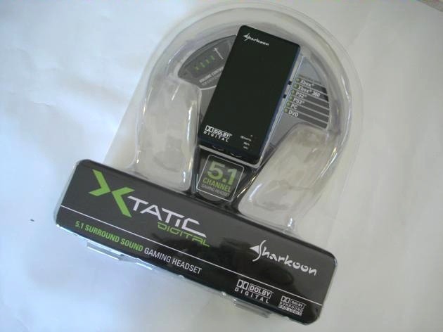 Sharkoon X-Tatic Digital 5.1 Headphones