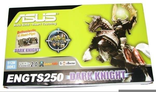 ASUS GTS 250 Dark Knight Graphics Card