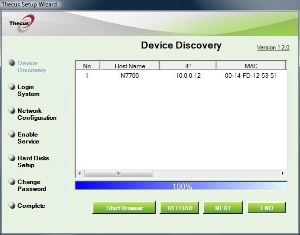 Thecus N7700 7 Drive NAS Server