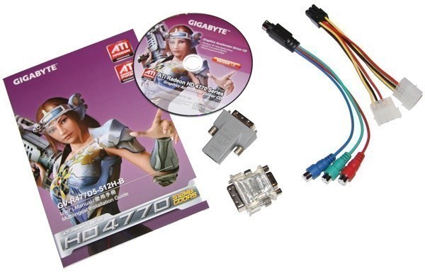 GIGABYTE HD 4770 512MB Graphics Card