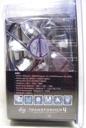 Evercool Transformer 4 HPJ-12025 CPU Cooler