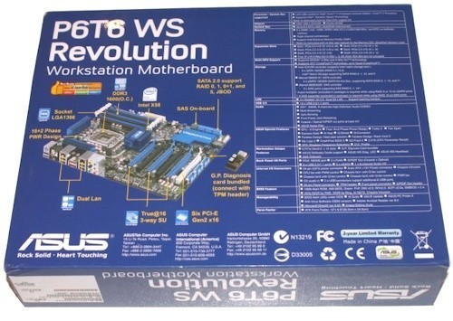 ASUS P6T6 WS Revolution X58 Motherboard