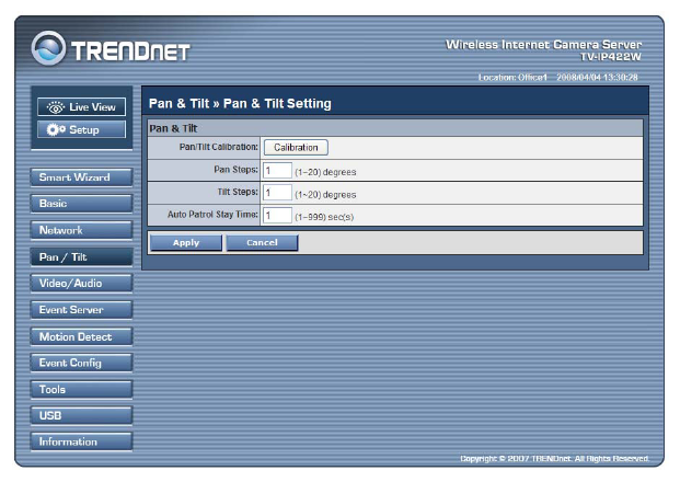 TRENDNet TV-IP422W Wireless IP Camera Server with 2-way Audio