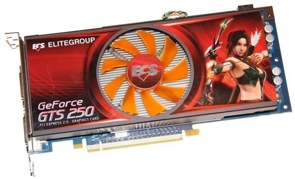 ECS GTS 250 1GB Graphics Card