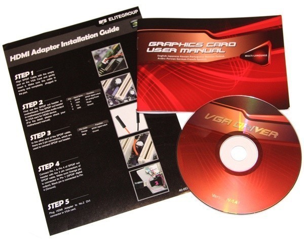 ECS GTS 250 1GB Graphics Card