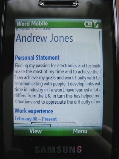 Samsung i200 Windows Mobile Smartphone