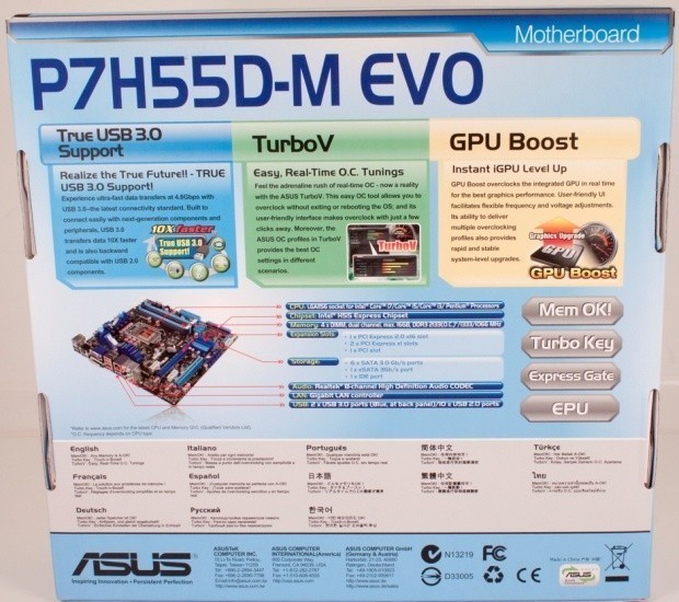Configure Pc W Asus P7h55d M Evo Motherboard