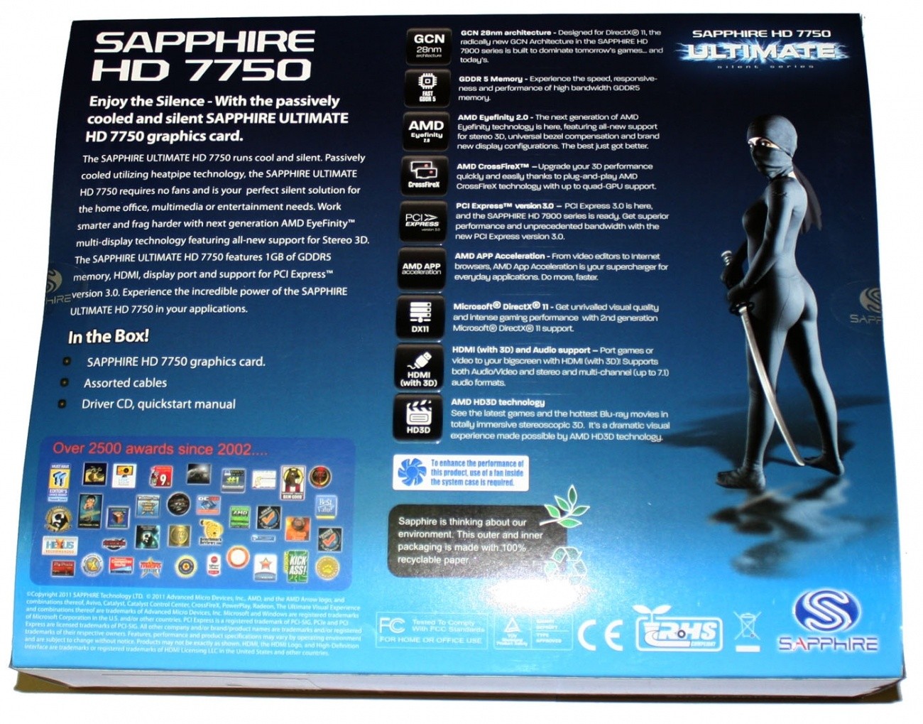 Sapphire Radeon Hd 7750 1gb Ultimate Video Card Review Tweaktown