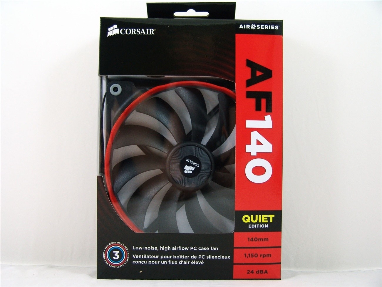 Corsair Air Series Af And Sp Cooling Fans Review Tweaktown