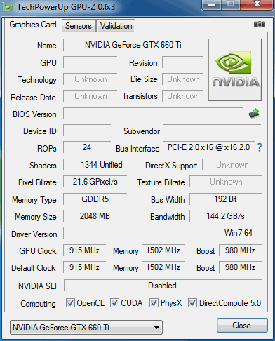 Nvidia Geforce Gtx 660 Ti 2gb Reference Video Card Review Tweaktown