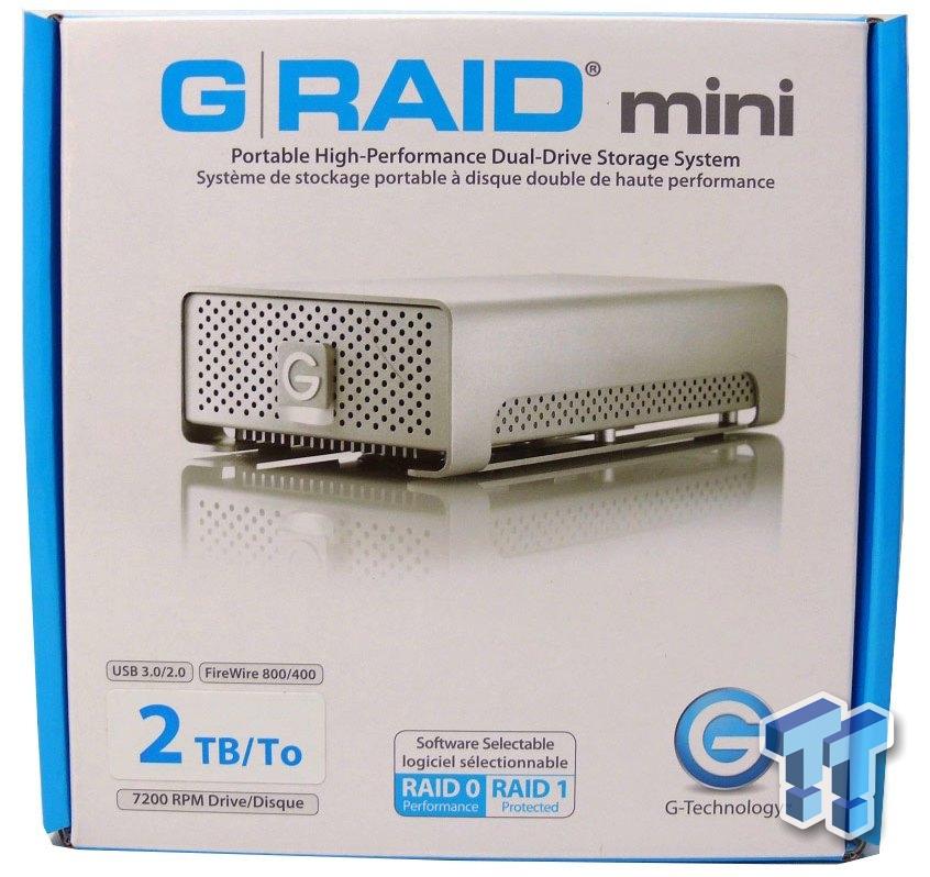 G Technology G Raid Mini 2tb External Storage Review Tweaktown