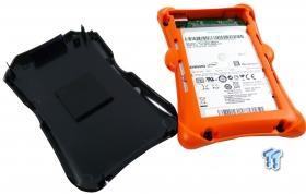 Silicon Power 1tb Armor A30 Shockproof Portable Hard Drive Usb 3 0 Model Sp010tbphda30s3k Black Newegg Com