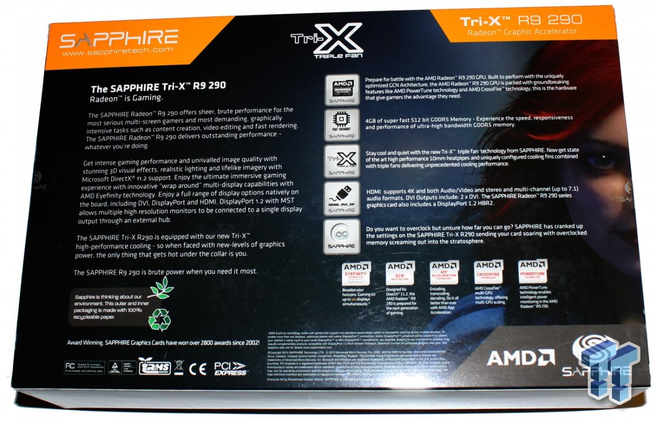 Sapphire Radeon R9 290 4gb Tri X Oc Video Card Review With 4k Tests Tweaktown