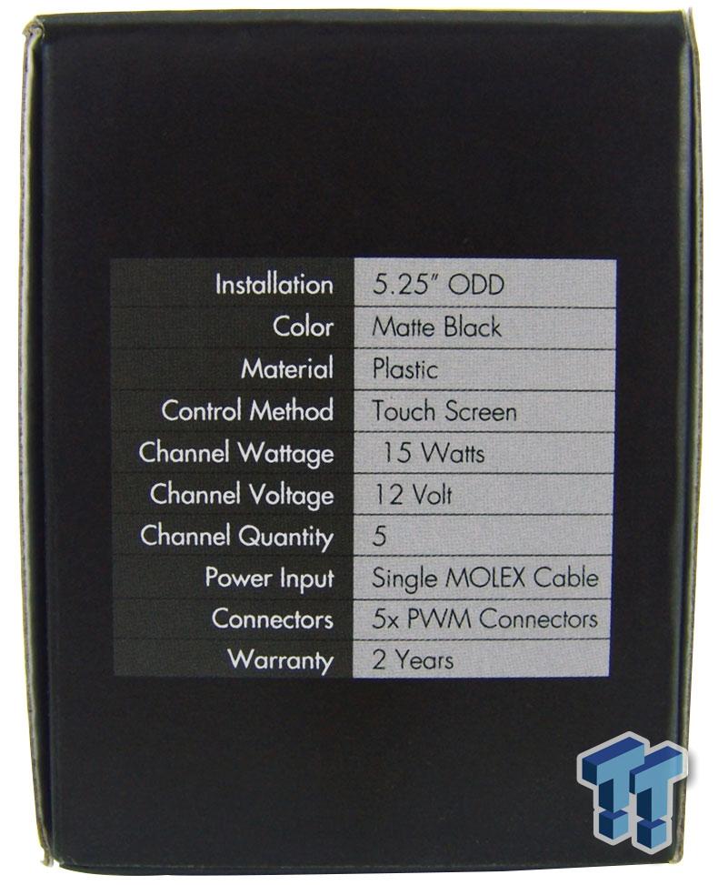 Nzxt Sentry 3 5 4 Inch Touch Screen Fan Controller Review Tweaktown