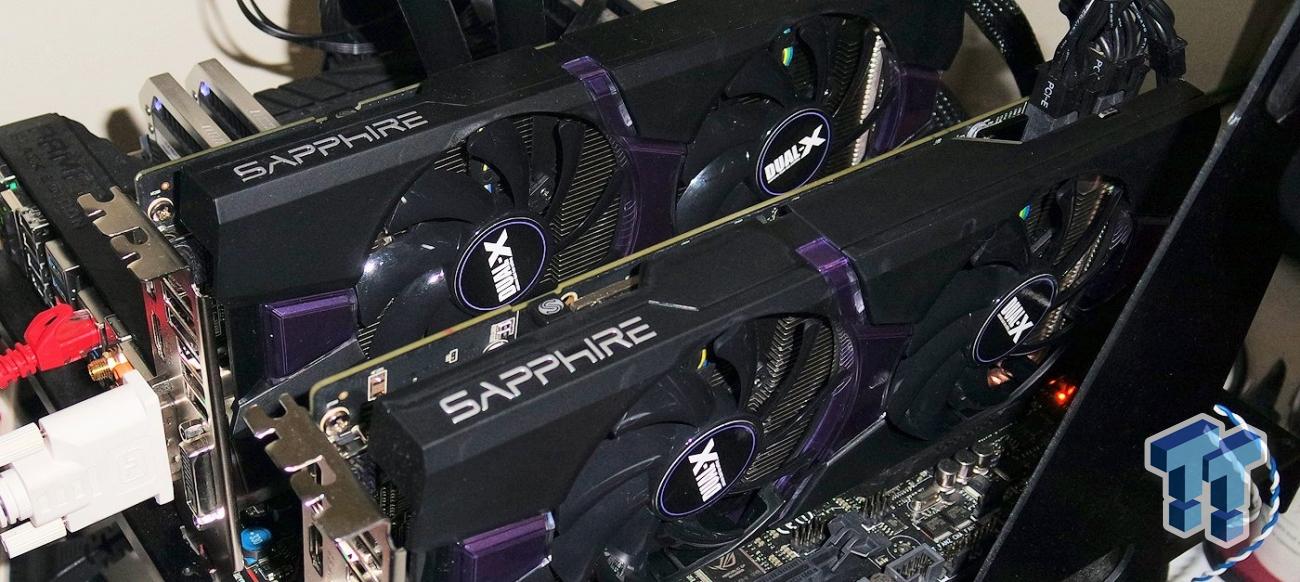 Sapphire Radeon R9 285 2gb Dual X In Crossfire Video Card Review Tweaktown