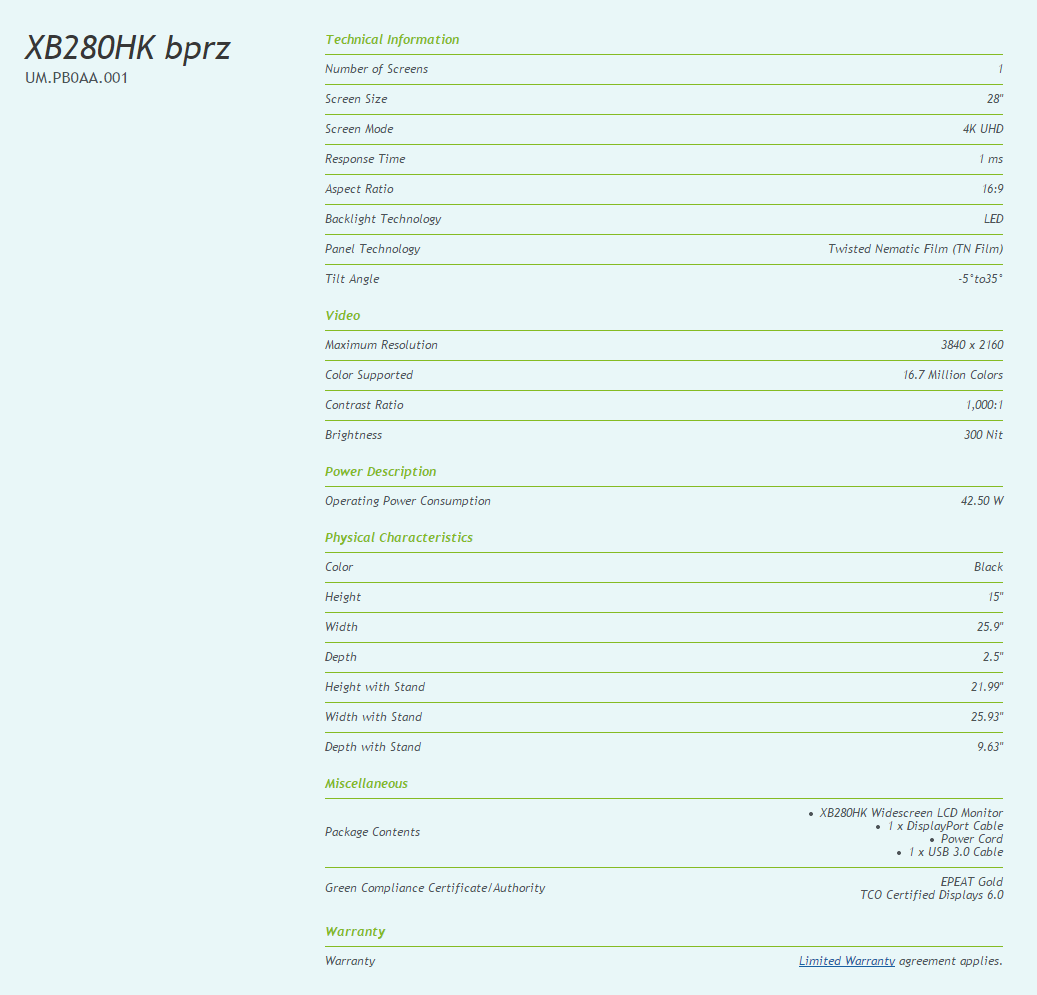 Using The Acer Xb280hk 28 Inch 4k Monitor 4k G Sync Is G Lorious Tweaktown