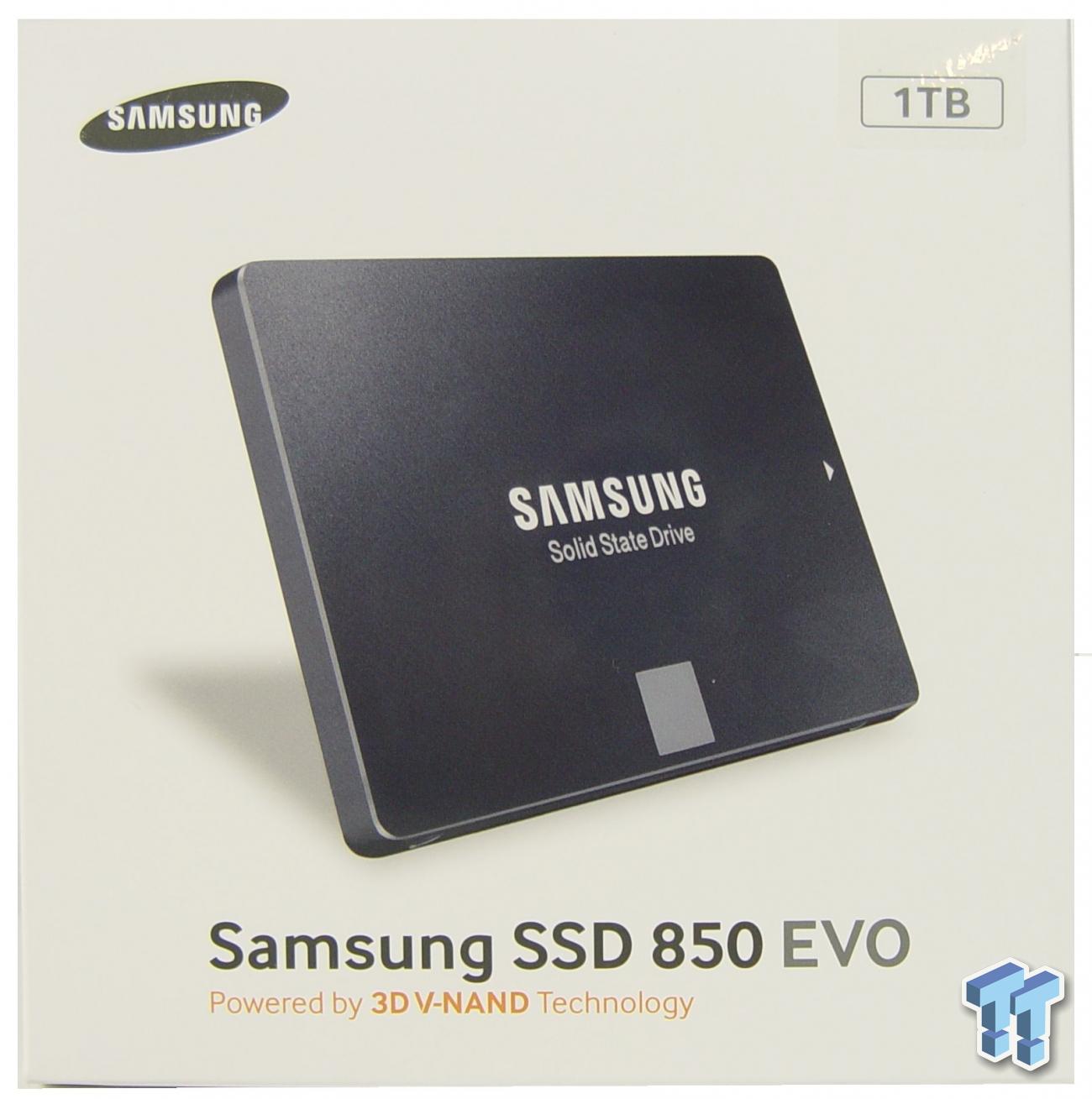 Samsung 850 Evo 1tb 3d V Nand Ssd Review Tweaktown