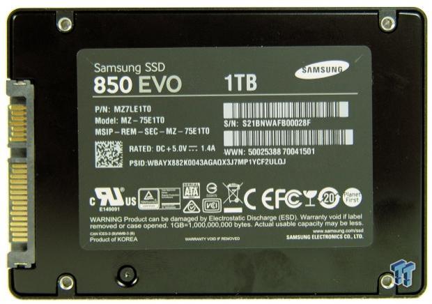 Samsung 850 Evo 1tb 3d V Nand Ssd Review Tweaktown