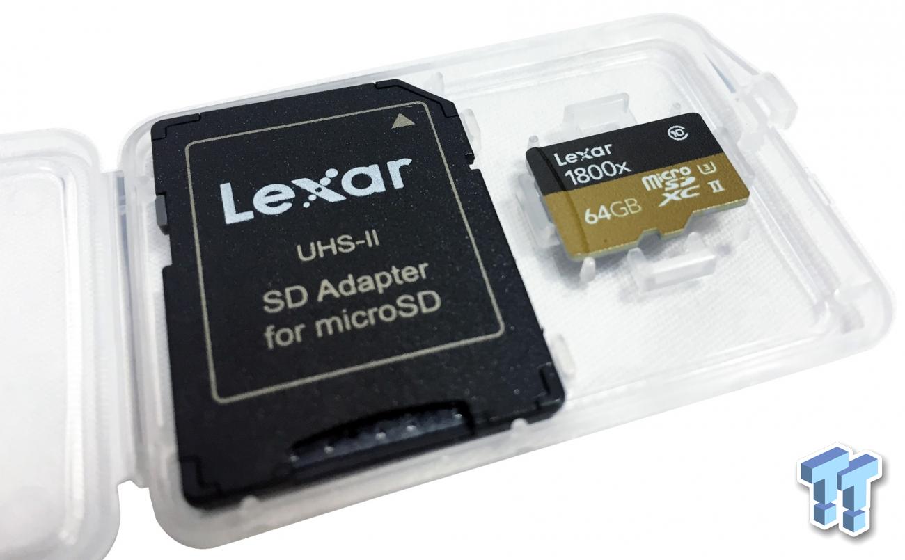 Lexar Professional 1800x 64GB UHSII microSDXC Memory Card Review