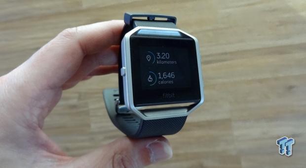 fitbit blaze smart fitness watch small
