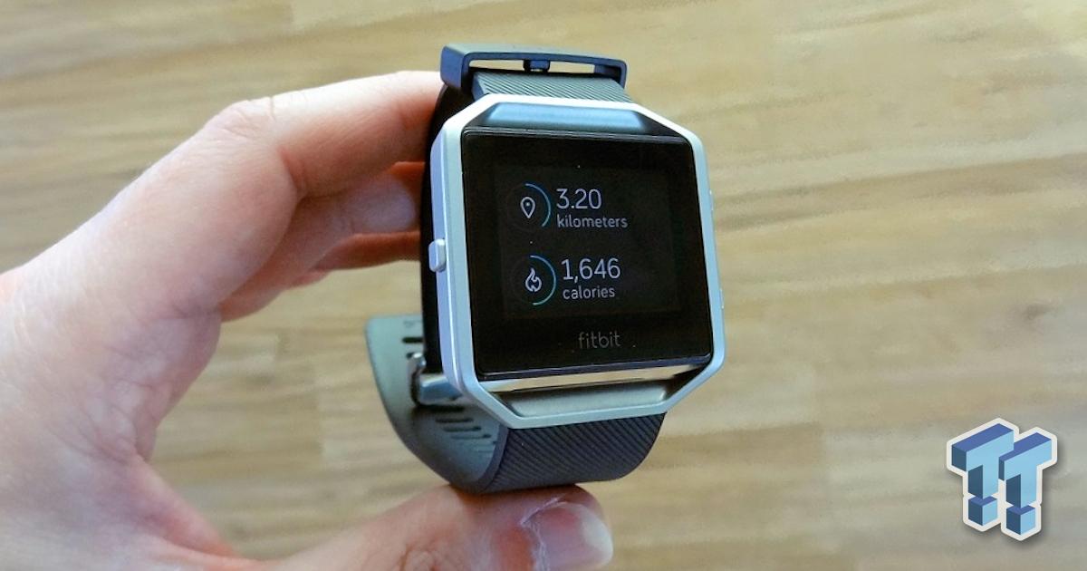 smart fitness watch fitbit blaze