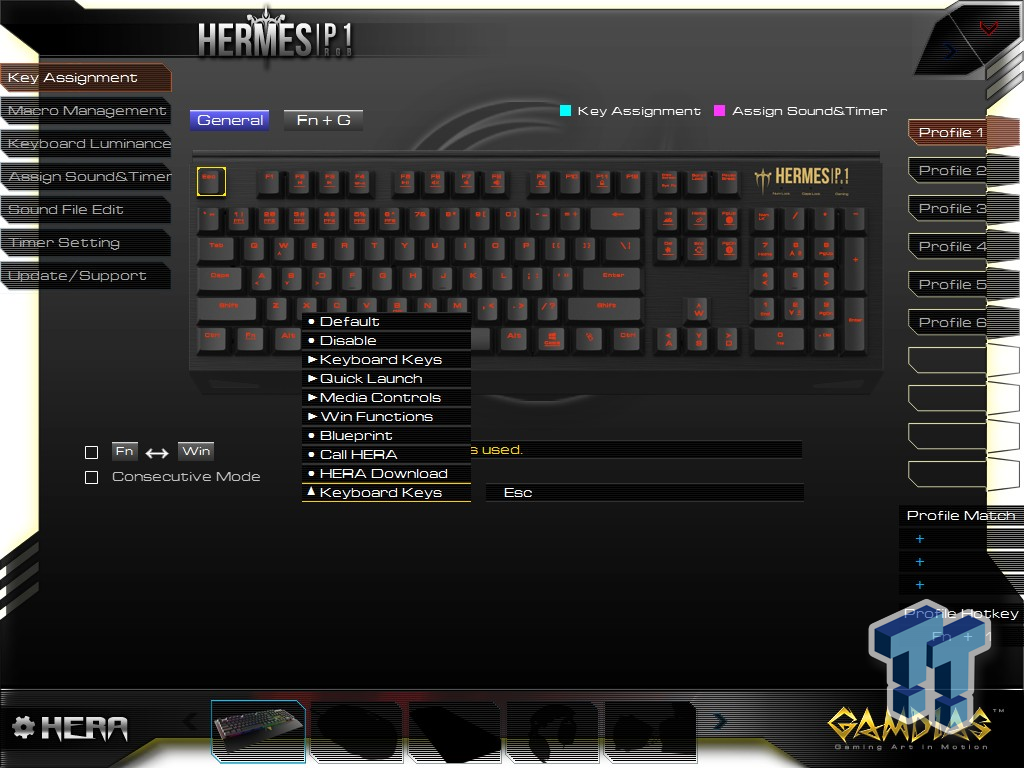 Gamdias Hermes P1 Rgb Mechanical Gaming Keyboard Review Tweaktown