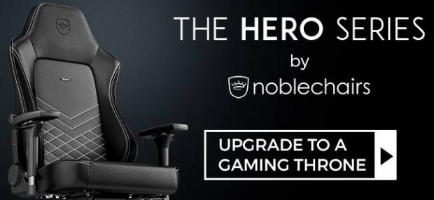 Noblechairs hero real leather gaming 2025 chair