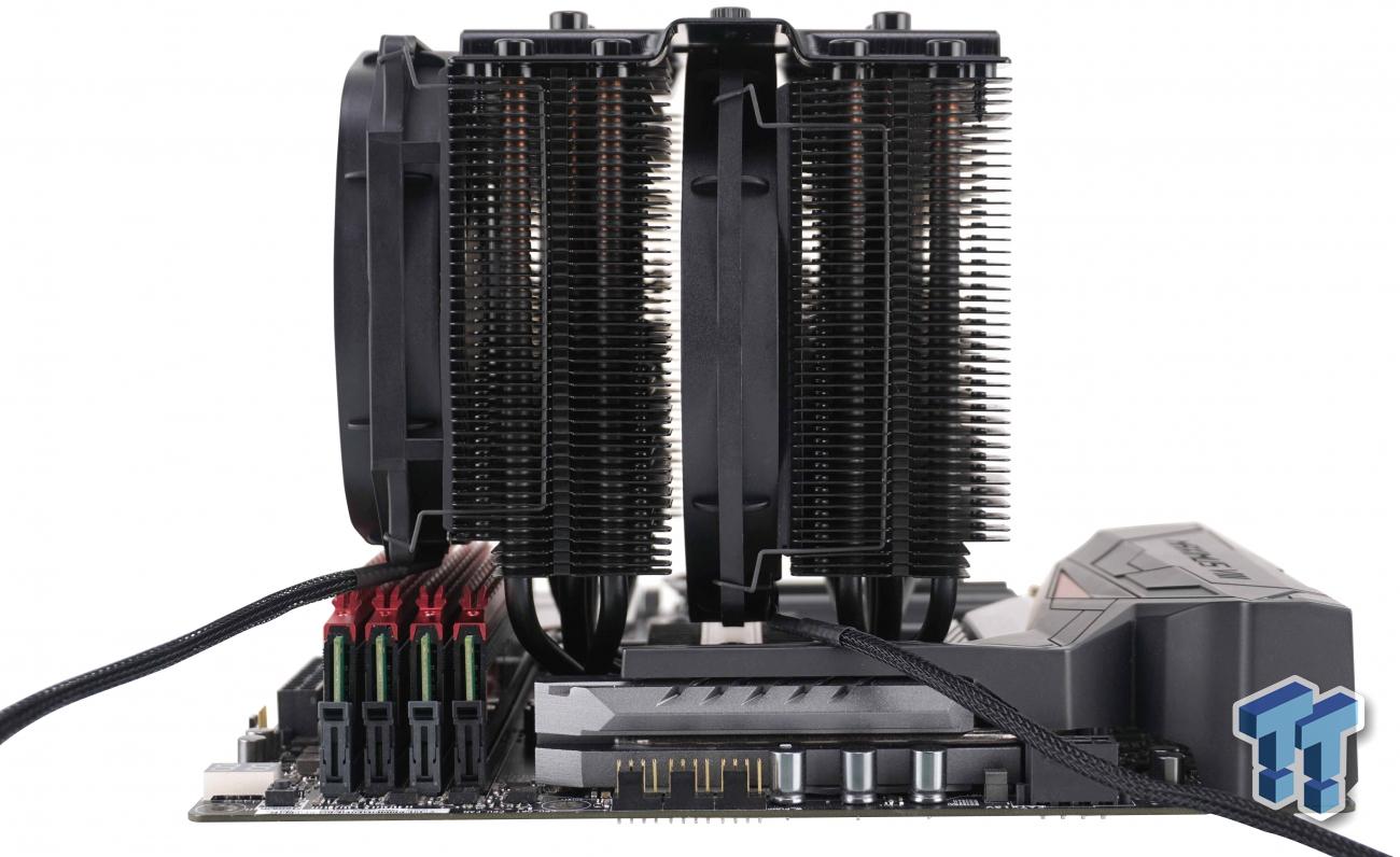 Be Quiet Dark Rock Pro 4 Cpu Cooler Review Tweaktown