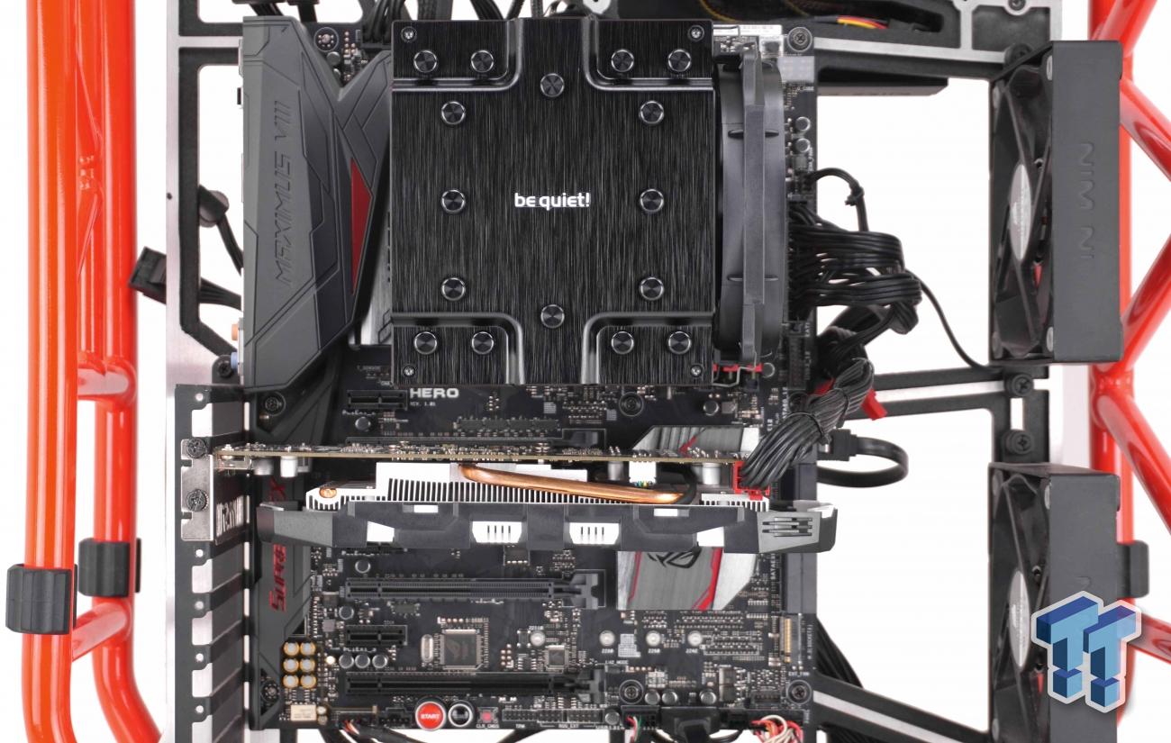 Be Quiet Dark Rock Pro 4 Cpu Cooler Review Tweaktown