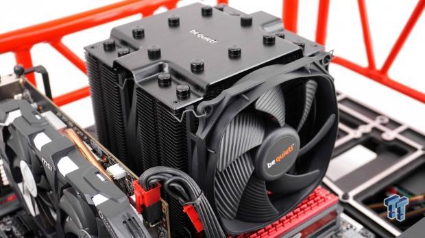 Be Quiet Dark Rock Pro 4 Cpu Cooler Review Tweaktown