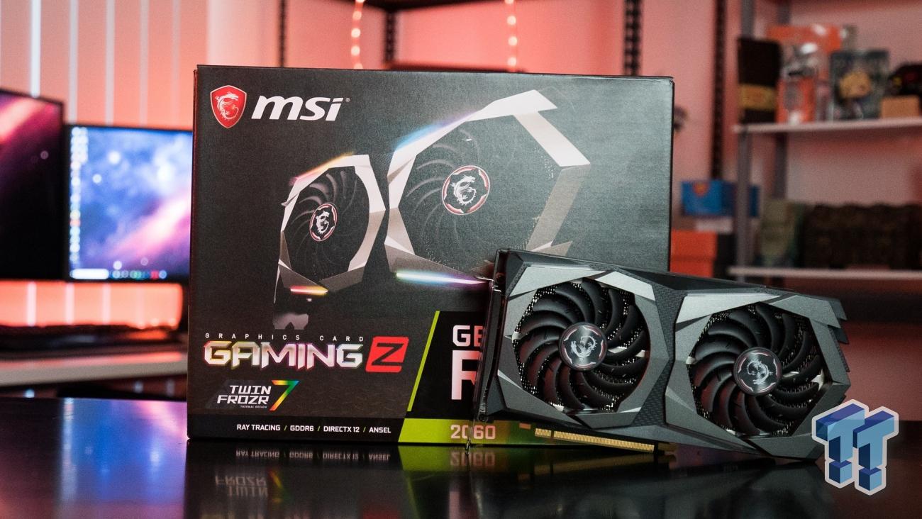 Msi Geforce Rtx 2060 Gaming Z Review Tweaktown