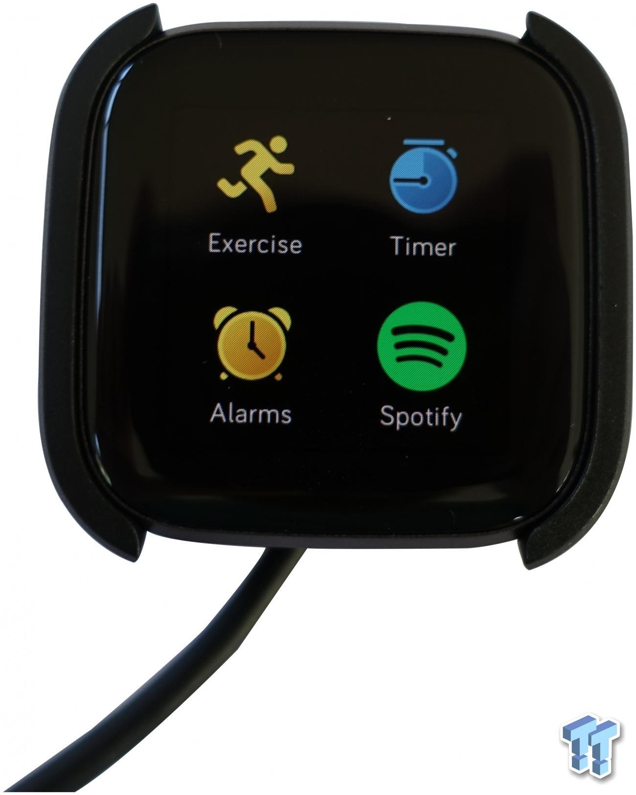 fitness watch with spotify