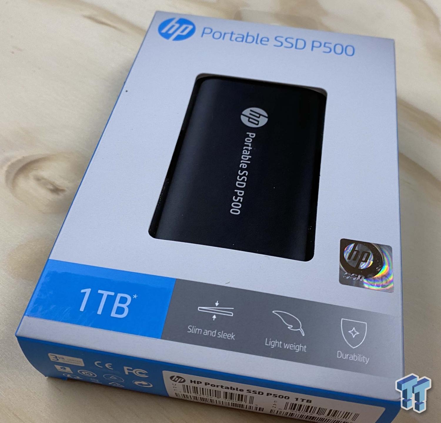 HP P500 1TB Portable SSD Review | TweakTown