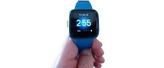 fitbit 4124448 versa smart fitness watch