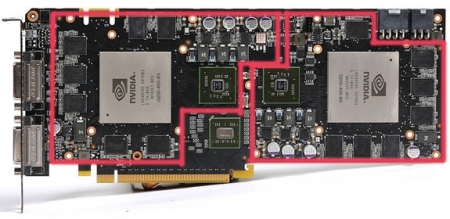 Second GTX 295 Single PCB pictured