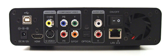 RaidSonic Icy Box IB-MP309HW-B HD Network Media Player