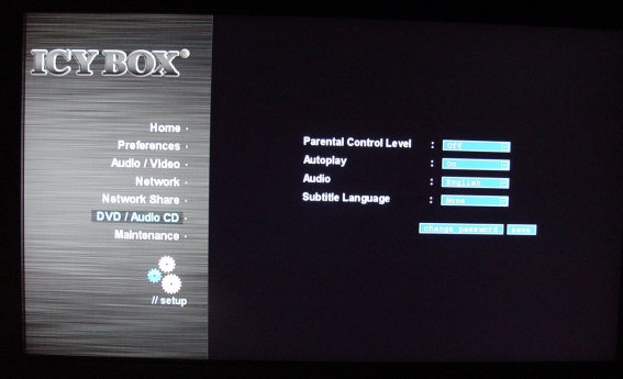 RaidSonic Icy Box IB-MP309HW-B HD Network Media Player